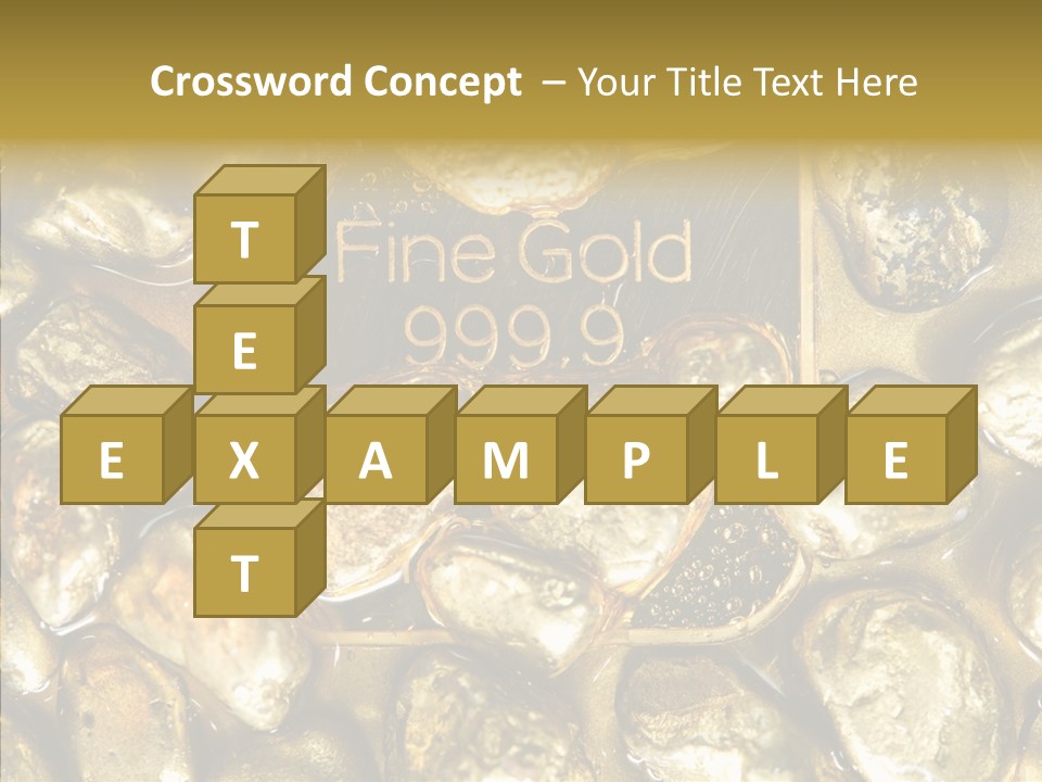 Yellow Expensive Riches PowerPoint Template