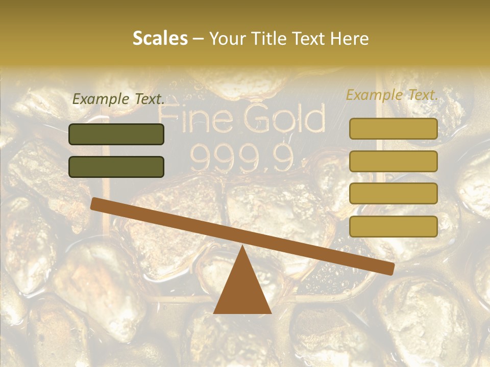 Yellow Expensive Riches PowerPoint Template