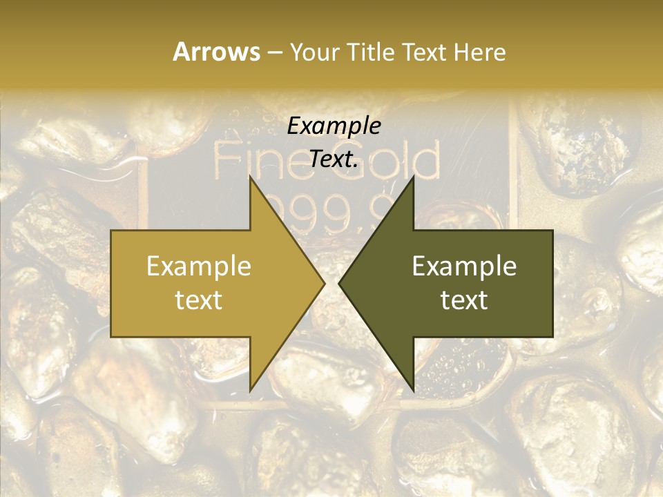 Yellow Expensive Riches PowerPoint Template