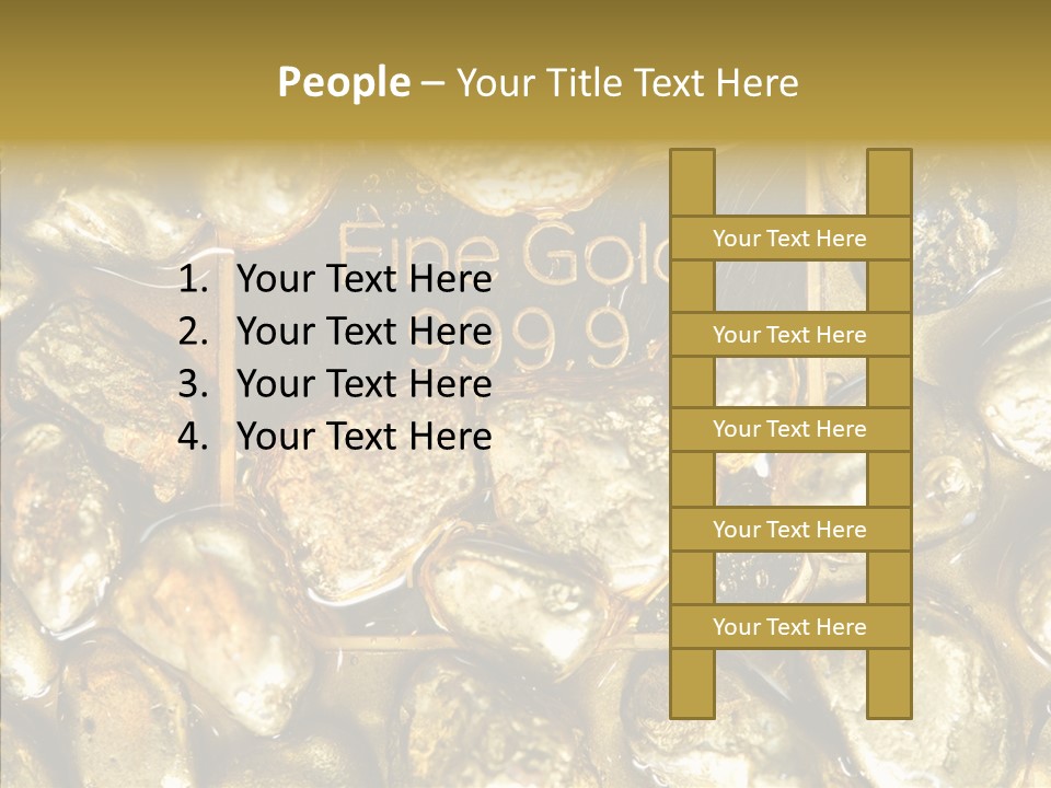 Yellow Expensive Riches PowerPoint Template