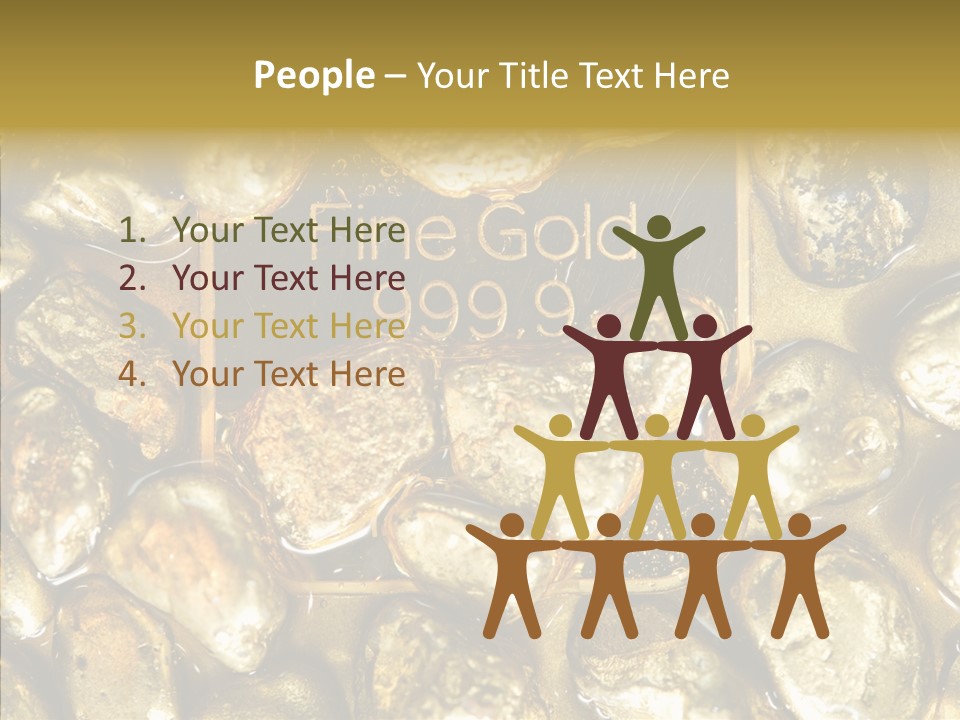 Yellow Expensive Riches PowerPoint Template