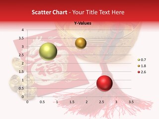 Auspicious Blessing Word Riches PowerPoint Template