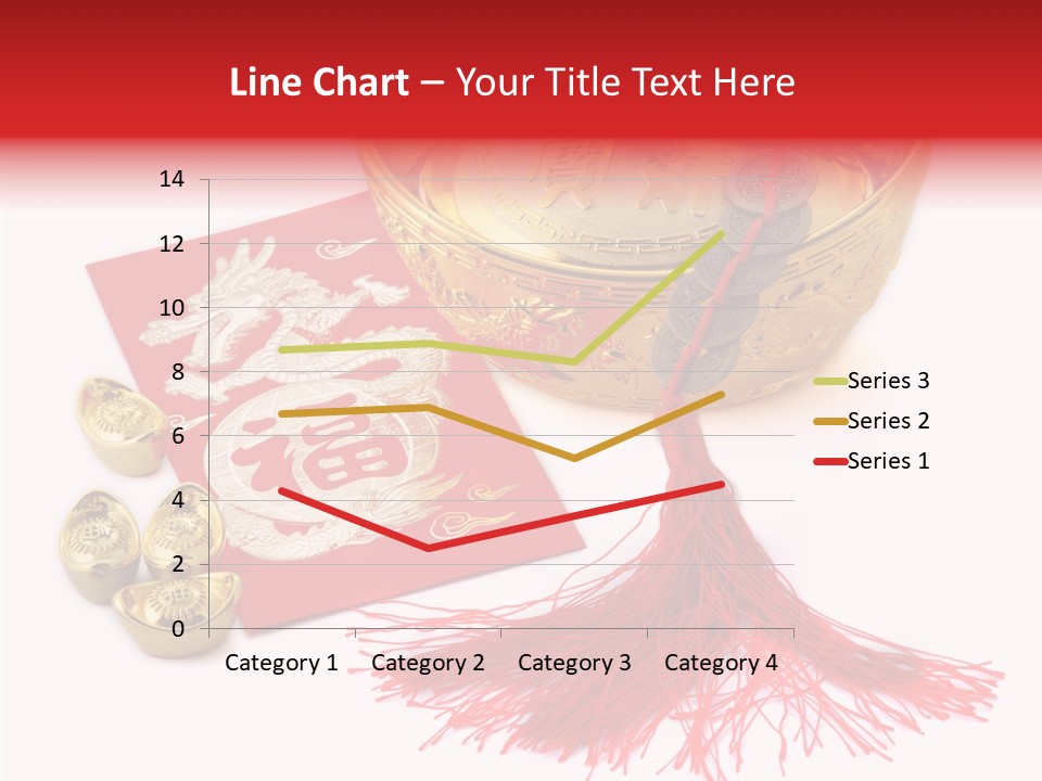 Auspicious Blessing Word Riches PowerPoint Template