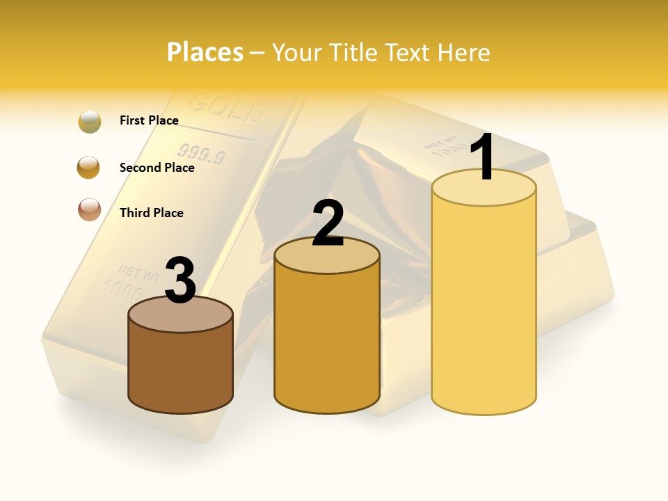 Concept Savings Ingot PowerPoint Template