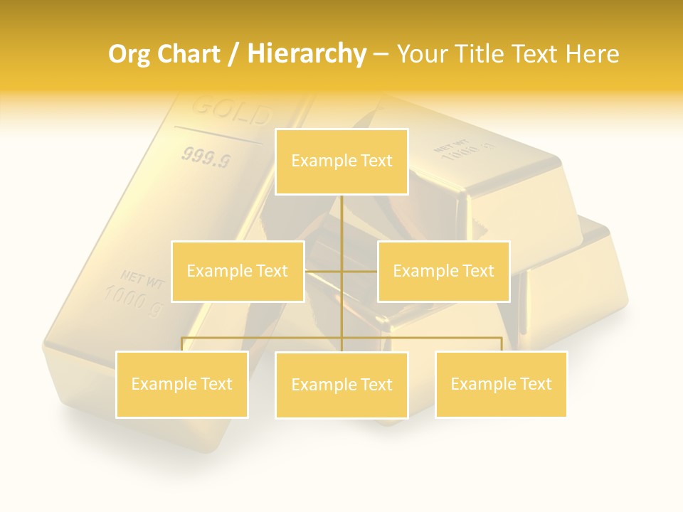 Concept Savings Ingot PowerPoint Template