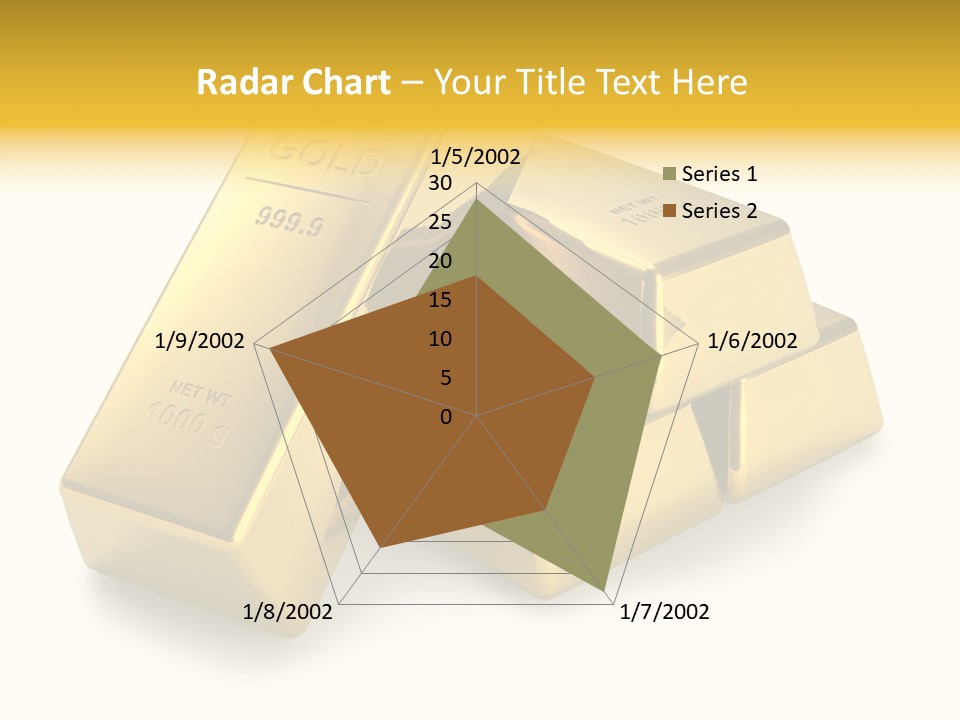 Concept Savings Ingot PowerPoint Template