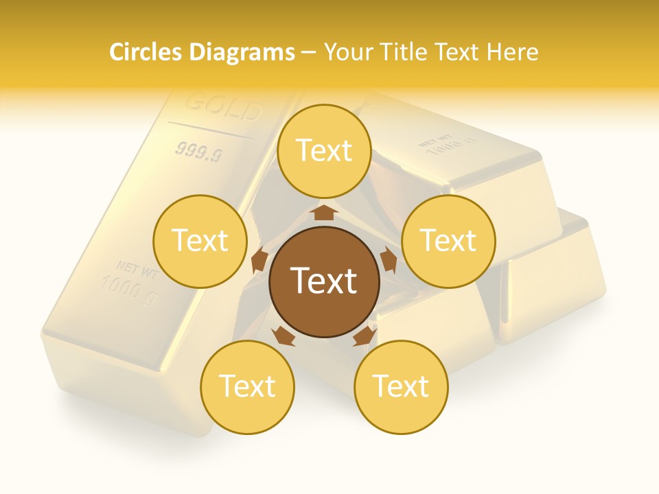 Concept Savings Ingot PowerPoint Template