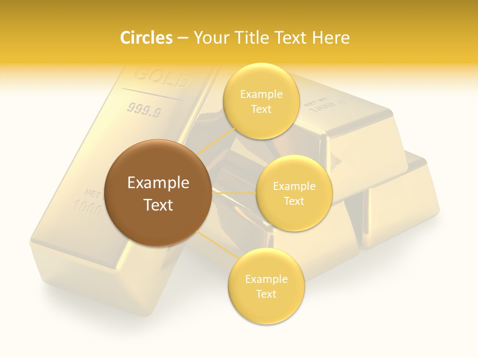 Concept Savings Ingot PowerPoint Template