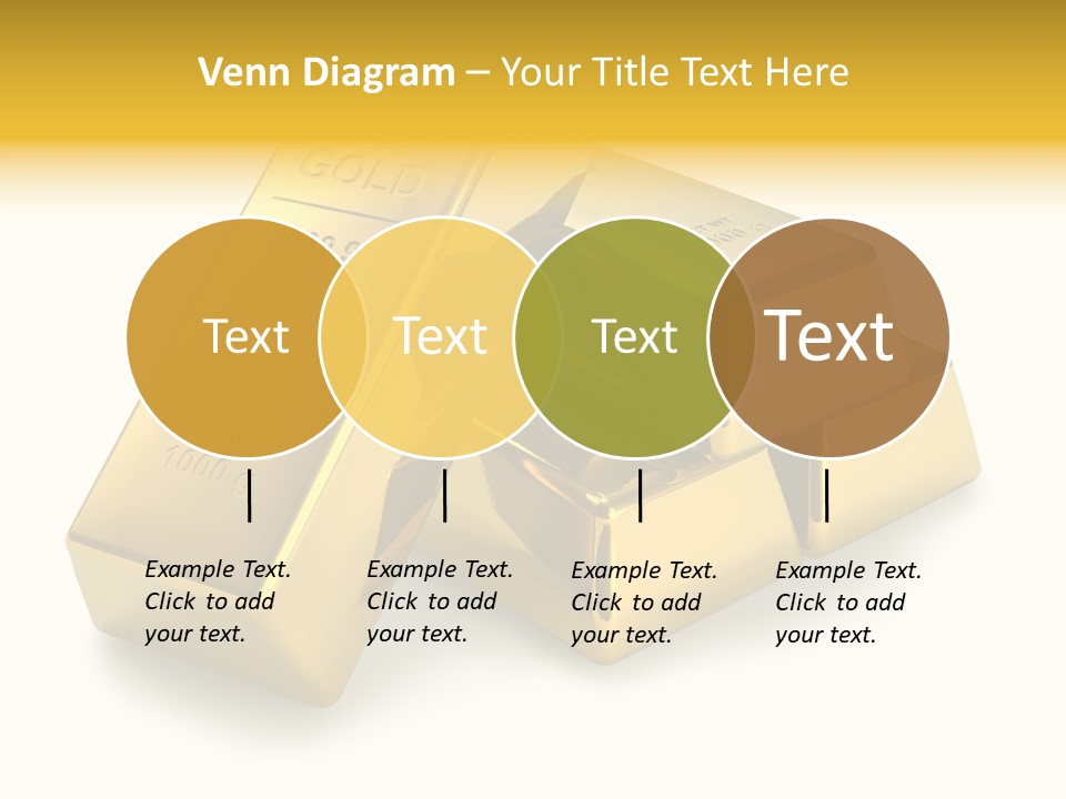 Concept Savings Ingot PowerPoint Template