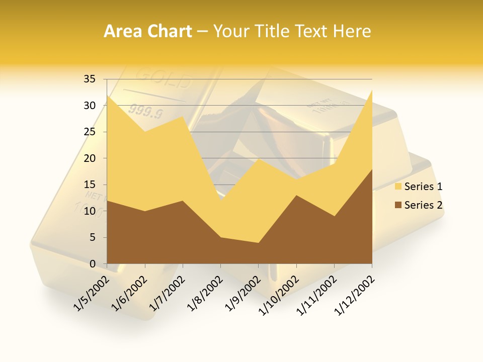 Concept Savings Ingot PowerPoint Template