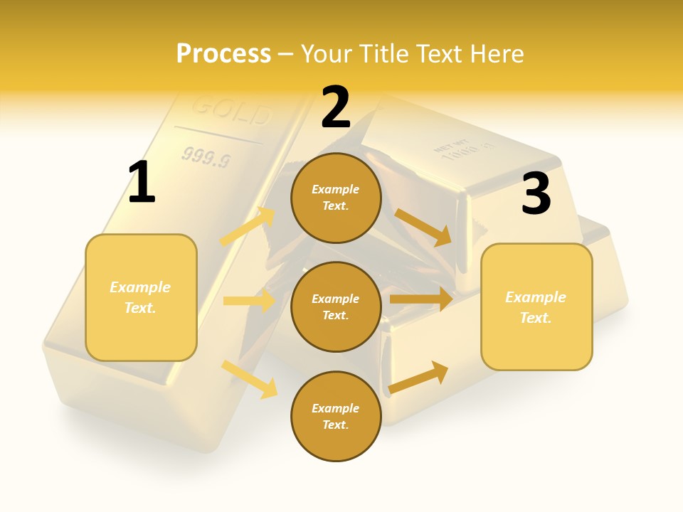 Concept Savings Ingot PowerPoint Template