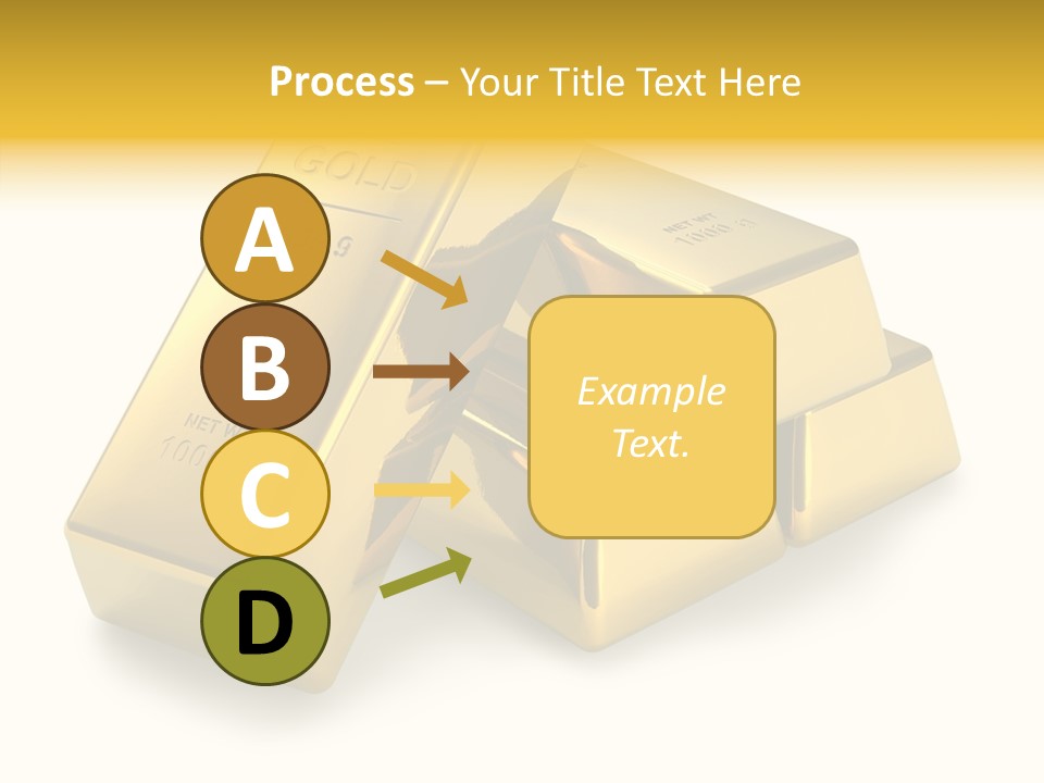 Concept Savings Ingot PowerPoint Template