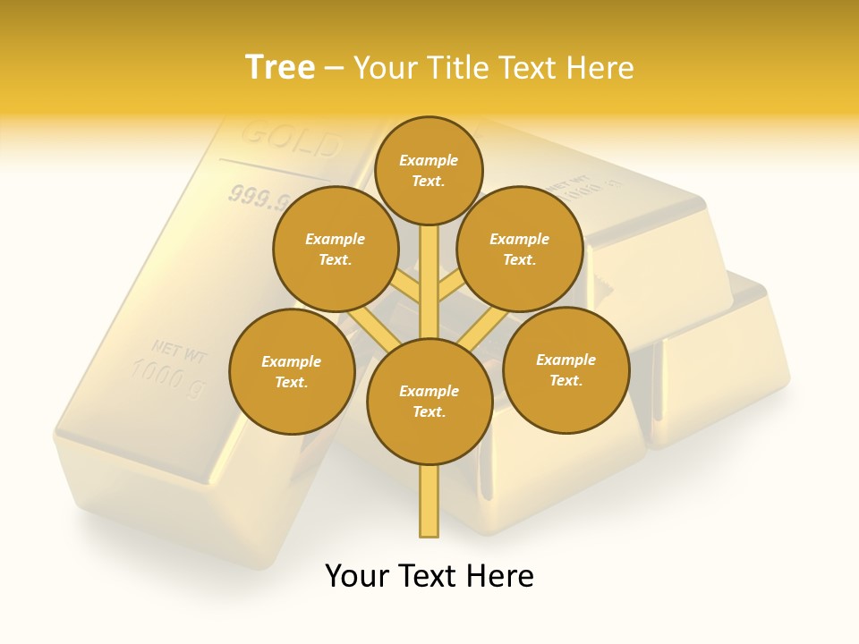 Concept Savings Ingot PowerPoint Template