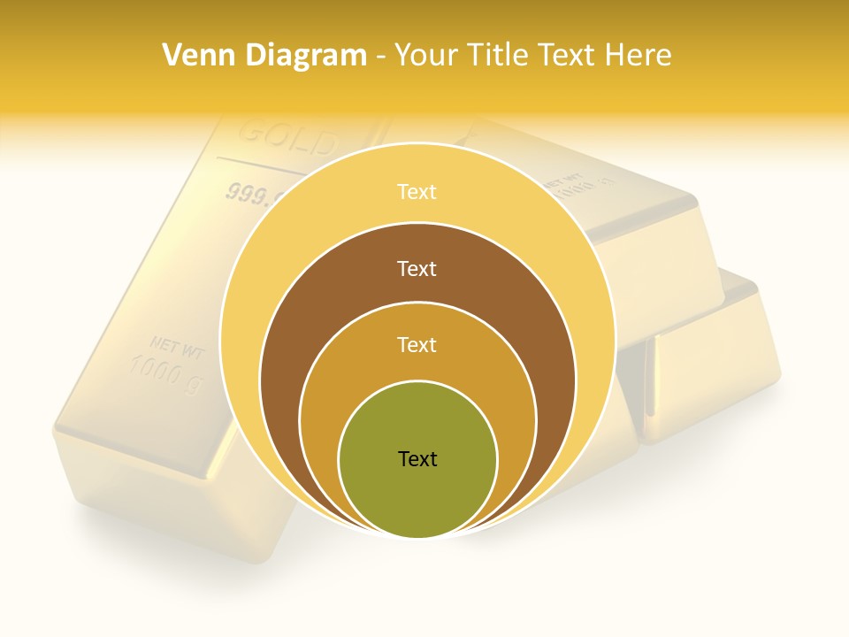 Concept Savings Ingot PowerPoint Template