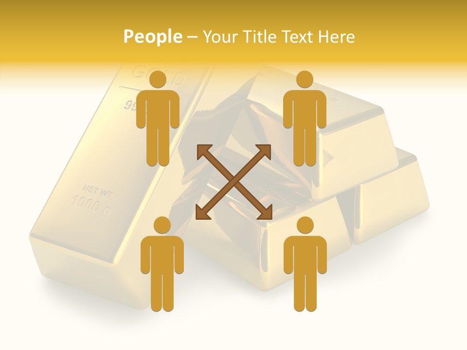 Concept Savings Ingot PowerPoint Template