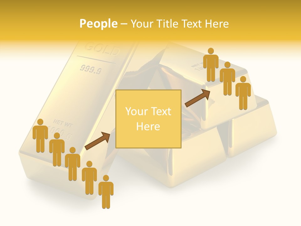 Concept Savings Ingot PowerPoint Template