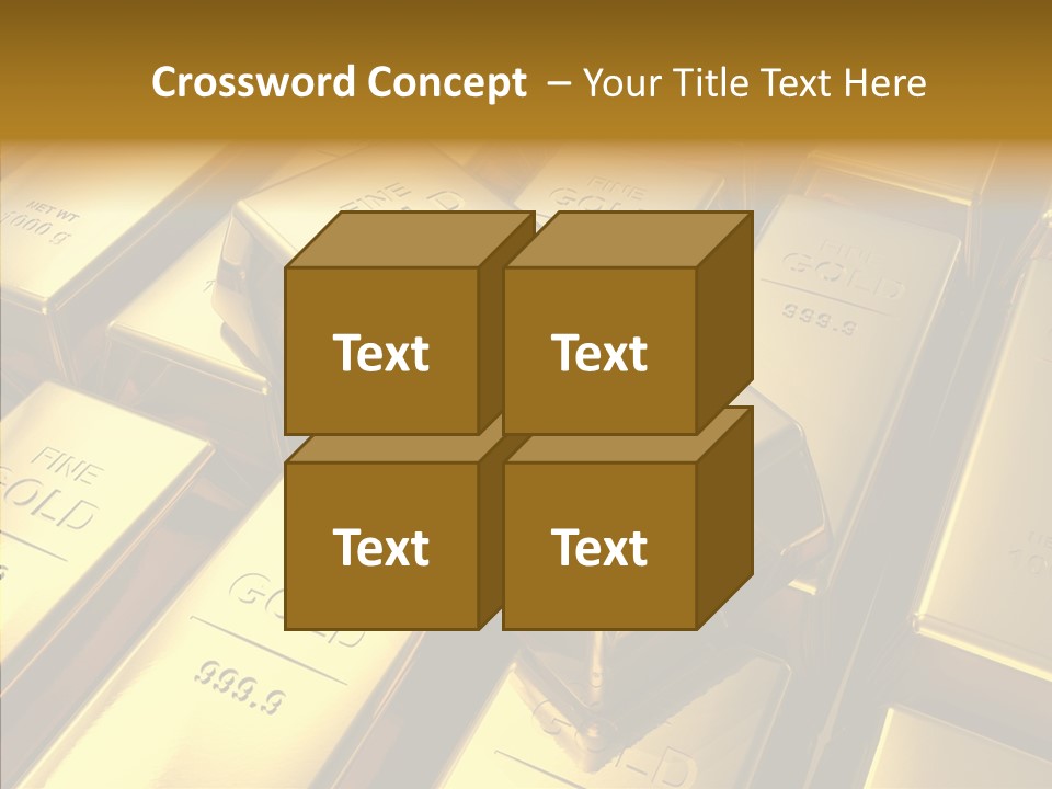 Stack Metal Precious PowerPoint Template