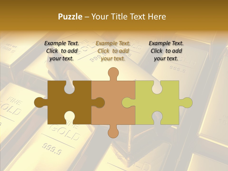 Stack Metal Precious PowerPoint Template