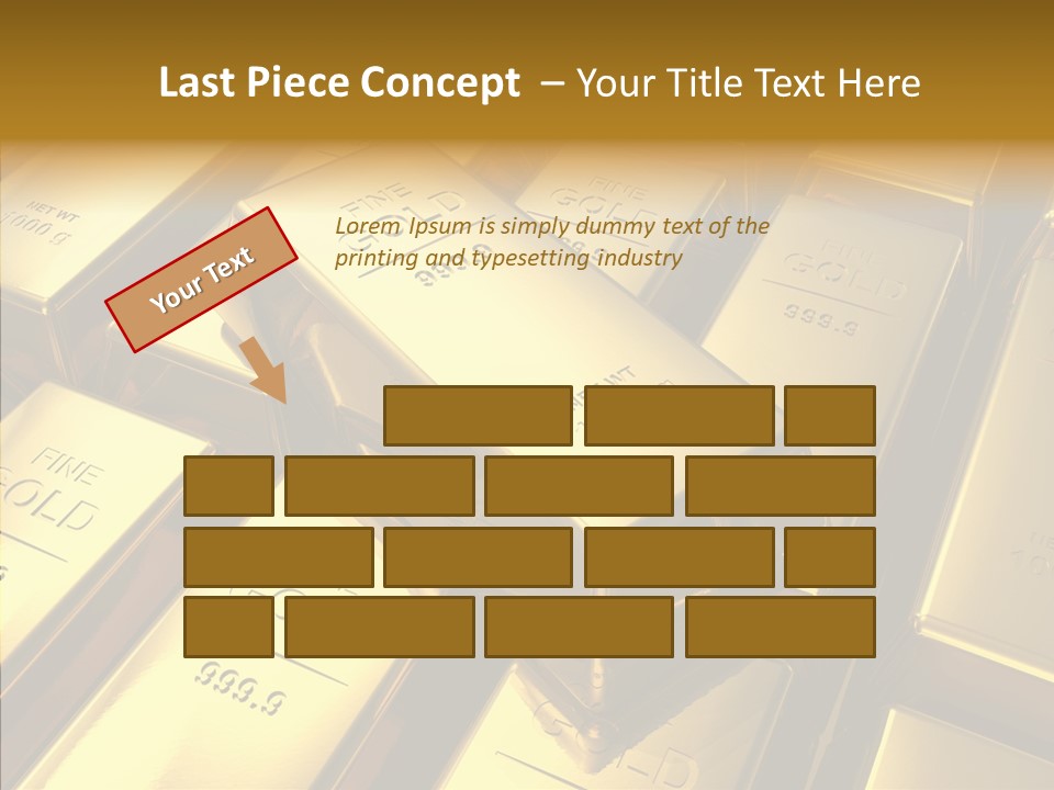 Stack Metal Precious PowerPoint Template