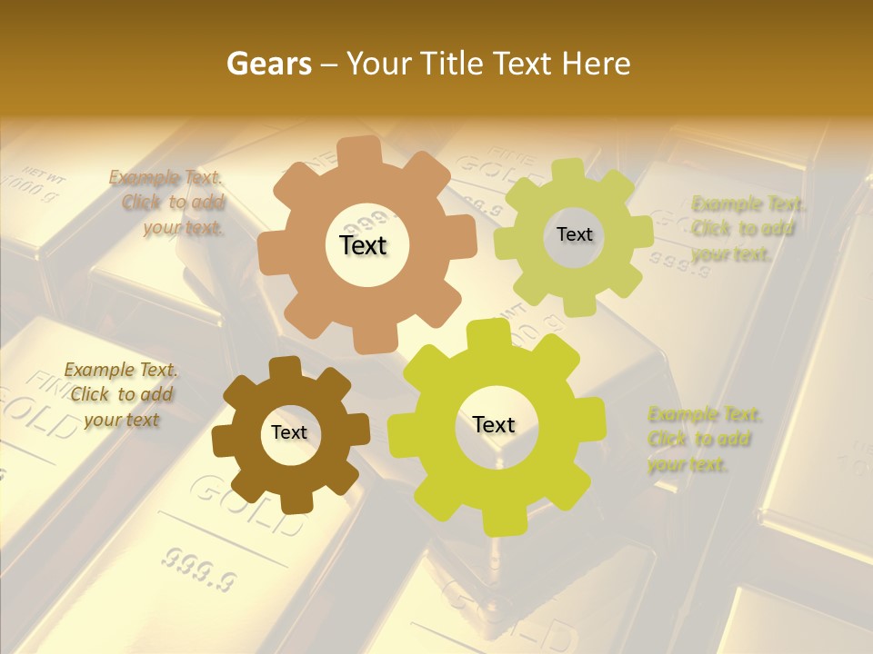 Stack Metal Precious PowerPoint Template