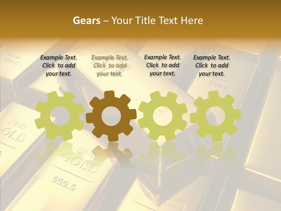 Stack Metal Precious PowerPoint Template