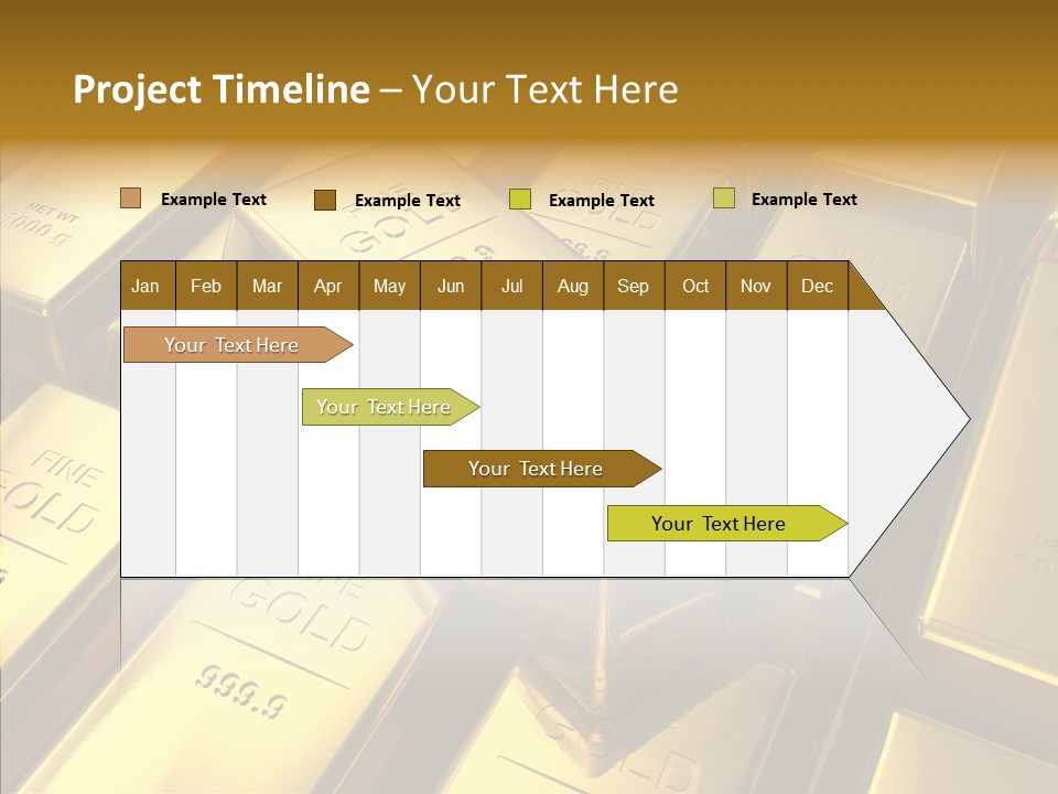 Stack Metal Precious PowerPoint Template