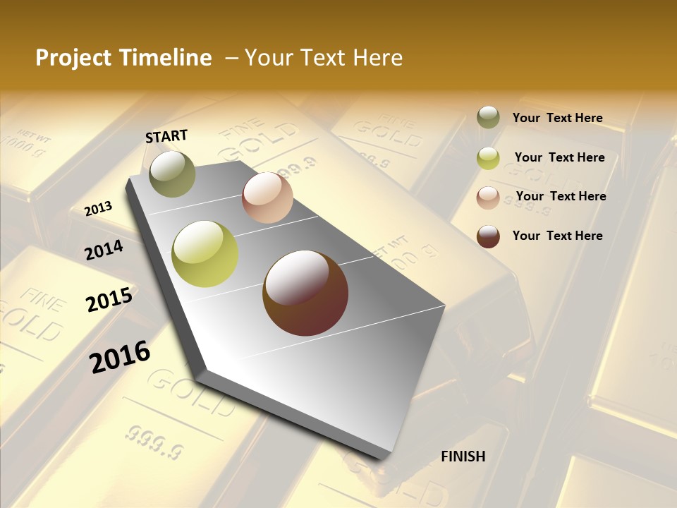 Stack Metal Precious PowerPoint Template