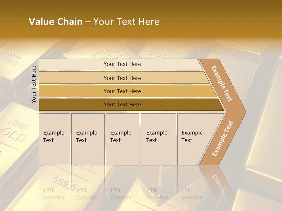 Stack Metal Precious PowerPoint Template