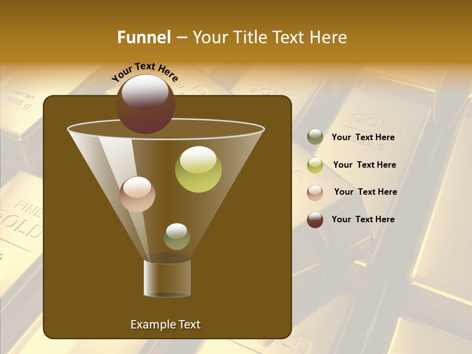 Stack Metal Precious PowerPoint Template