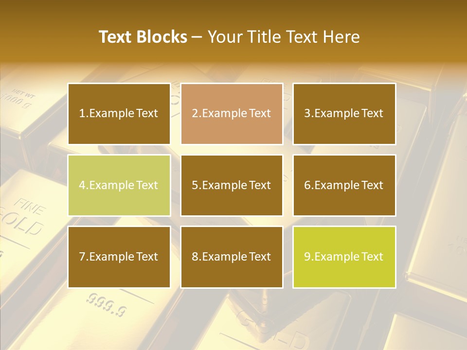 Stack Metal Precious PowerPoint Template