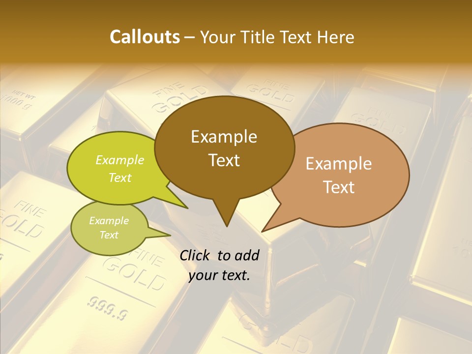 Stack Metal Precious PowerPoint Template