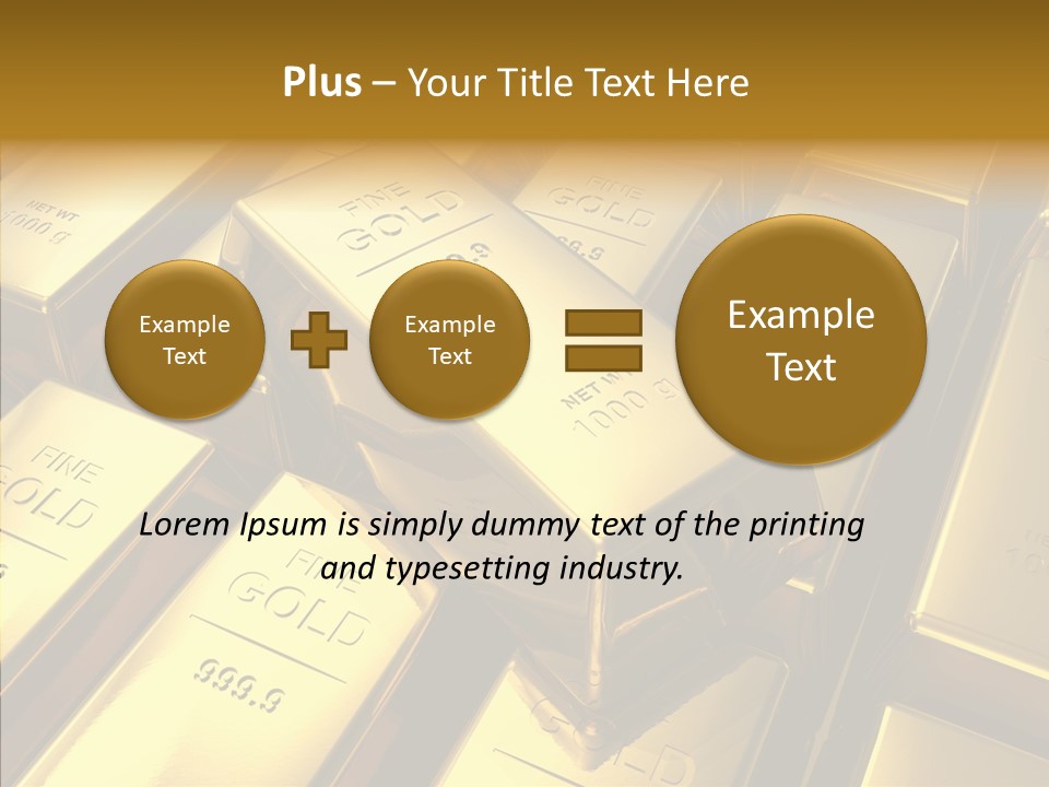 Stack Metal Precious PowerPoint Template