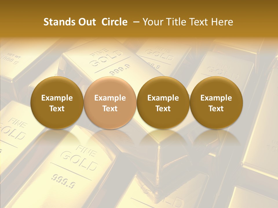 Stack Metal Precious PowerPoint Template