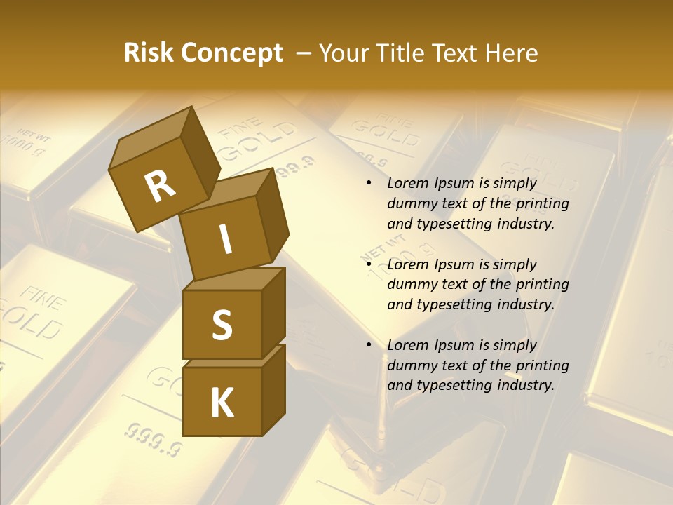 Stack Metal Precious PowerPoint Template