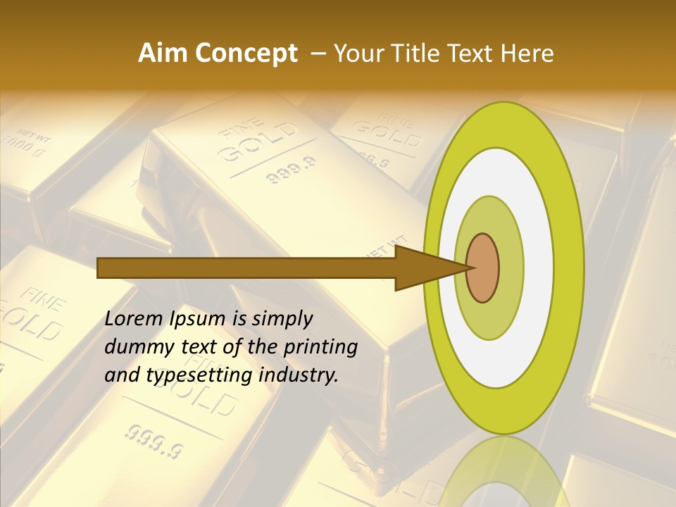 Stack Metal Precious PowerPoint Template