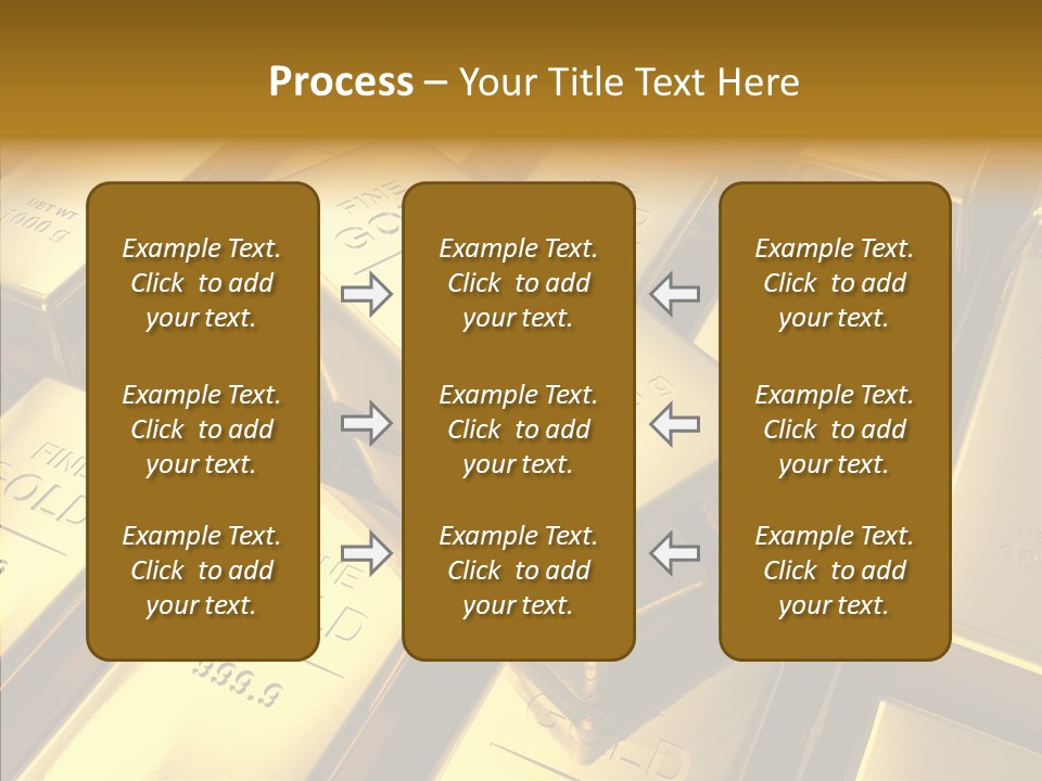 Stack Metal Precious PowerPoint Template