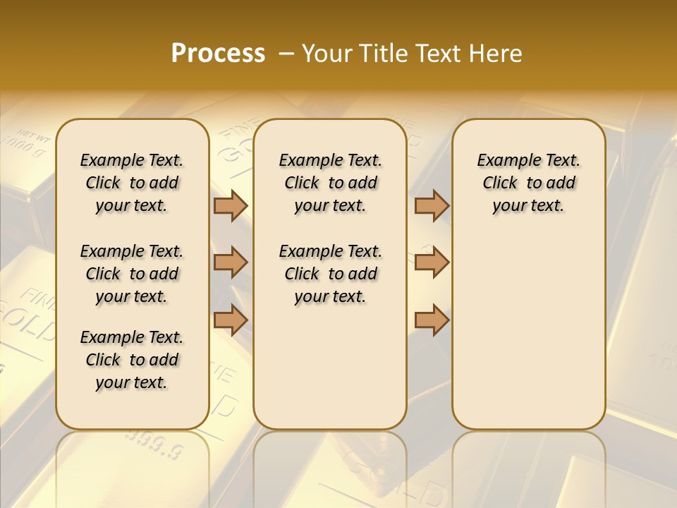 Stack Metal Precious PowerPoint Template