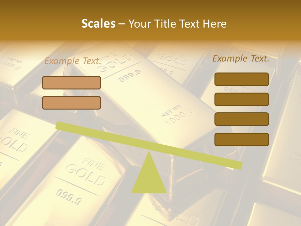 Stack Metal Precious PowerPoint Template