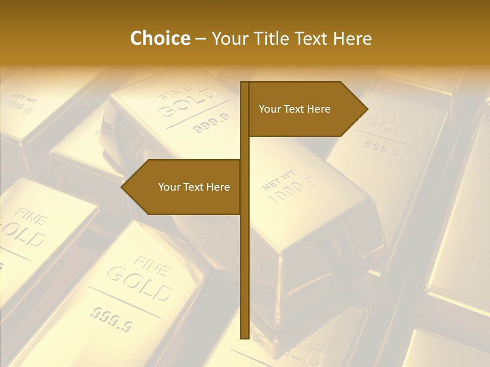 Stack Metal Precious PowerPoint Template