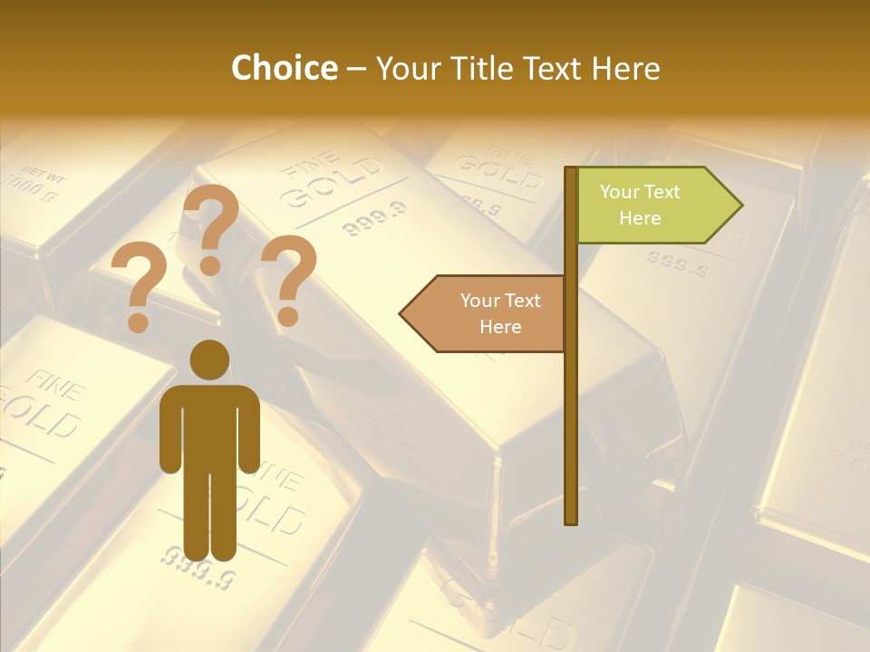 Stack Metal Precious PowerPoint Template