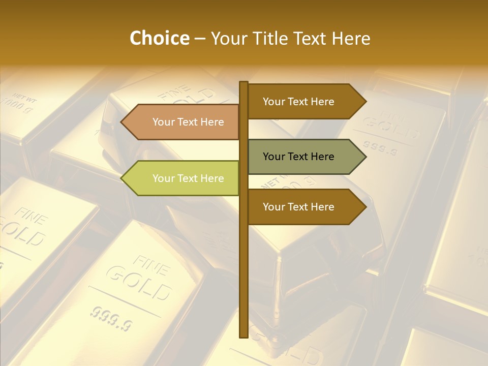 Stack Metal Precious PowerPoint Template