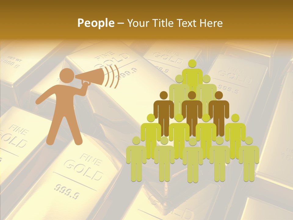 Stack Metal Precious PowerPoint Template