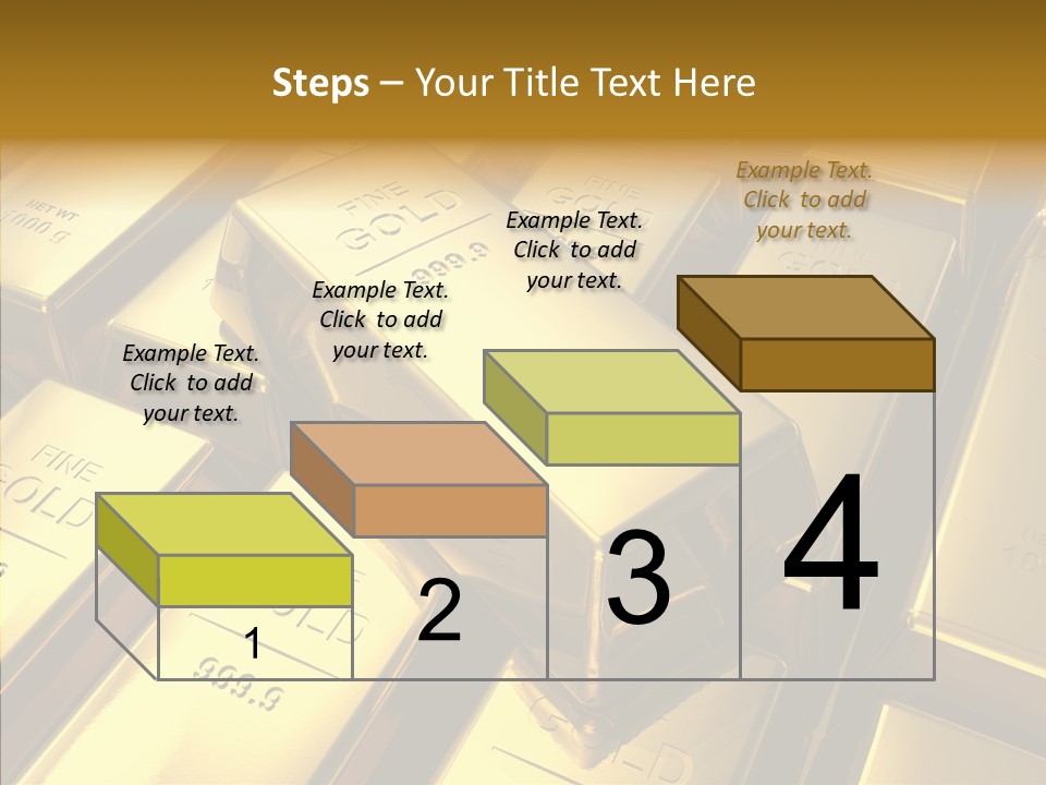 Stack Metal Precious PowerPoint Template