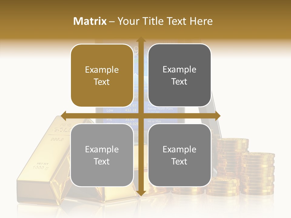 Internet Investment Cellphone PowerPoint Template