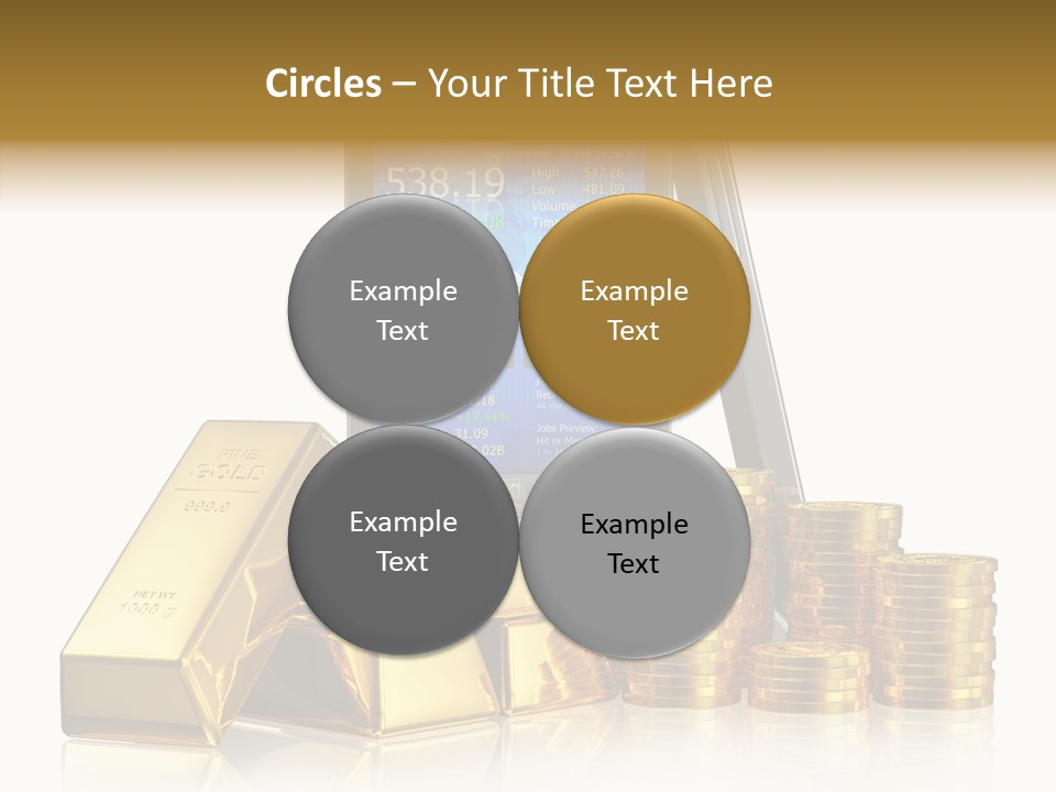 Internet Investment Cellphone PowerPoint Template