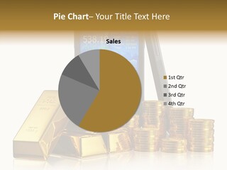 Internet Investment Cellphone PowerPoint Template