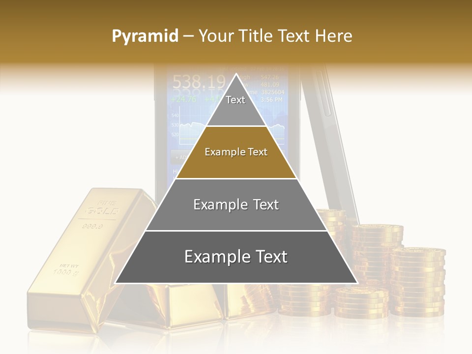 Internet Investment Cellphone PowerPoint Template