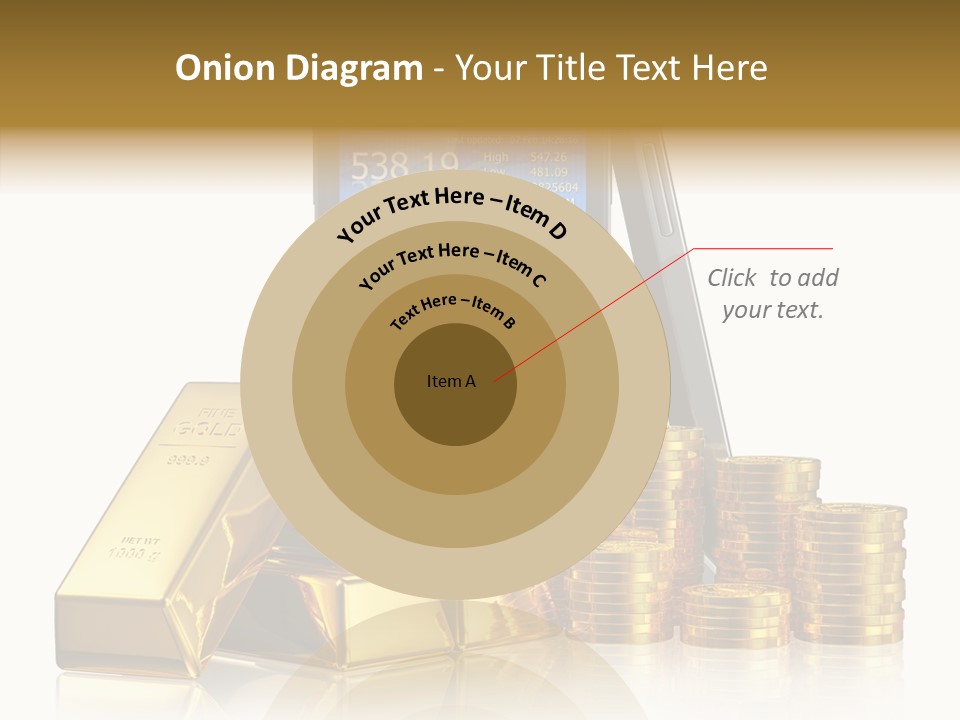 Internet Investment Cellphone PowerPoint Template