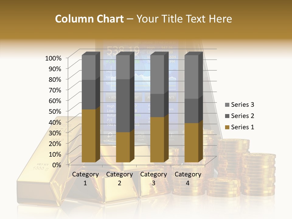 Internet Investment Cellphone PowerPoint Template