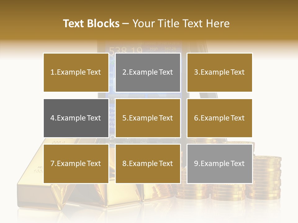 Internet Investment Cellphone PowerPoint Template